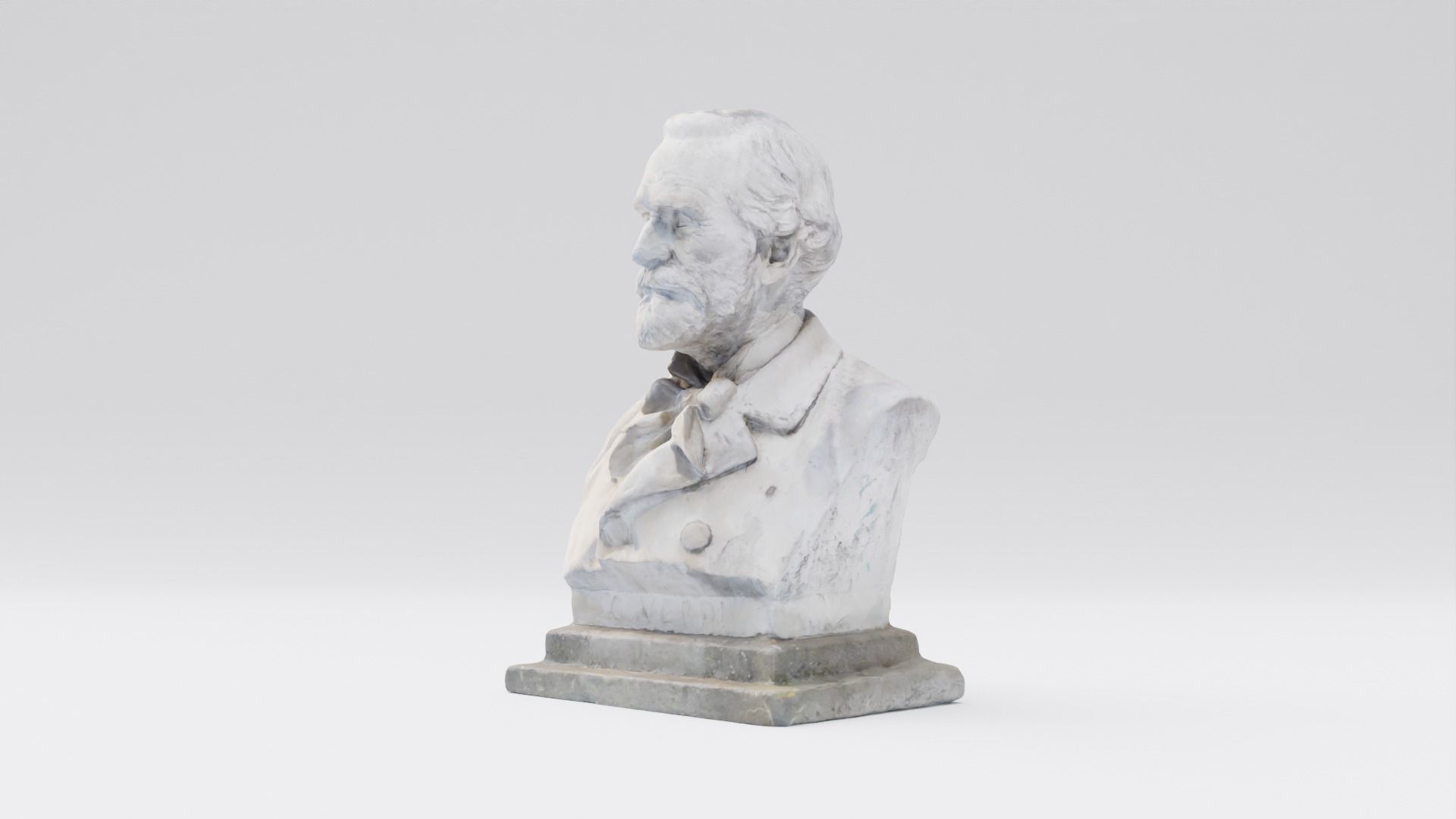 Giuseppe Verdi Statue Italian composer and politician 3D model_24