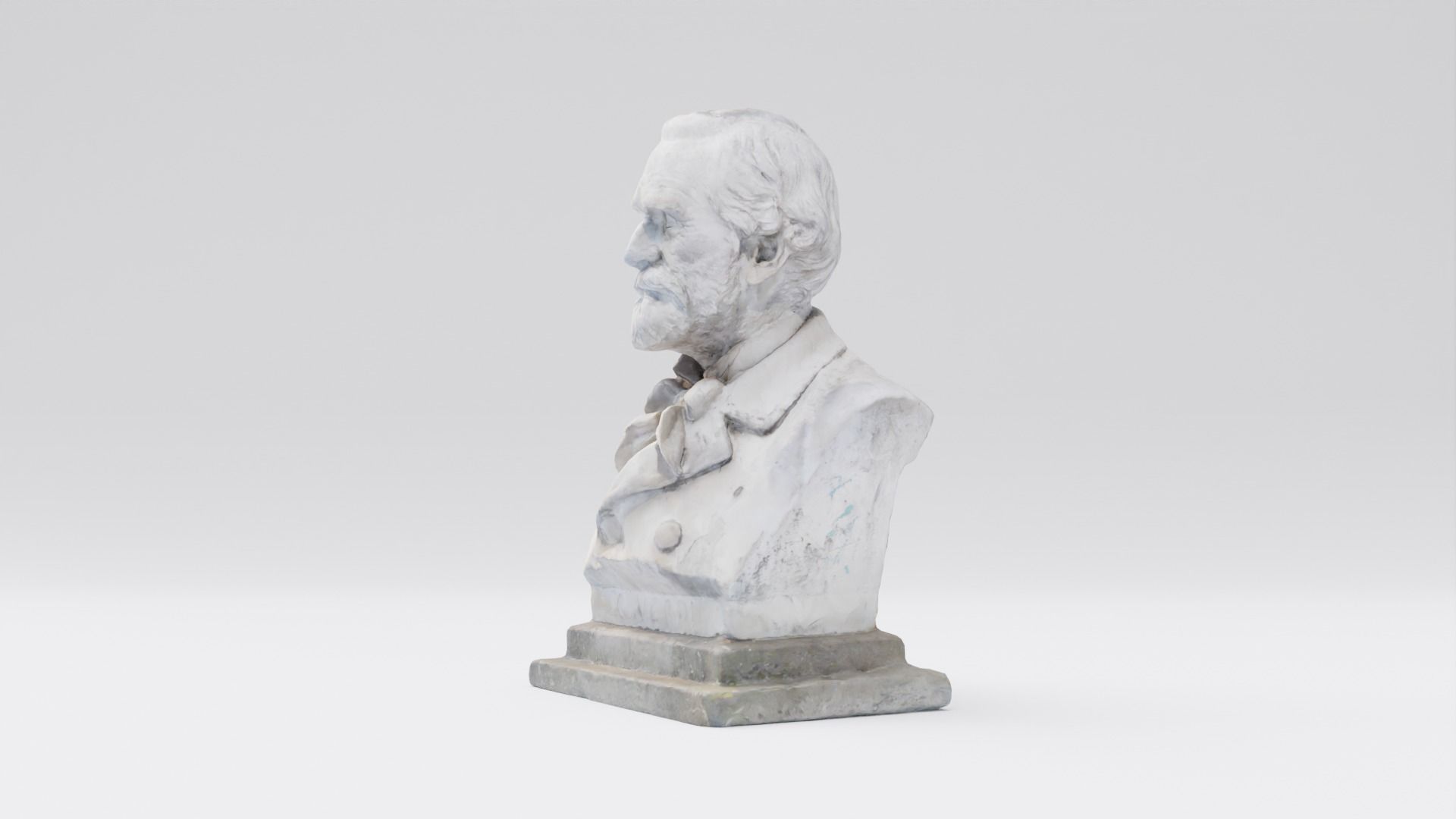 Giuseppe Verdi Statue Italian composer and politician 3D model_23