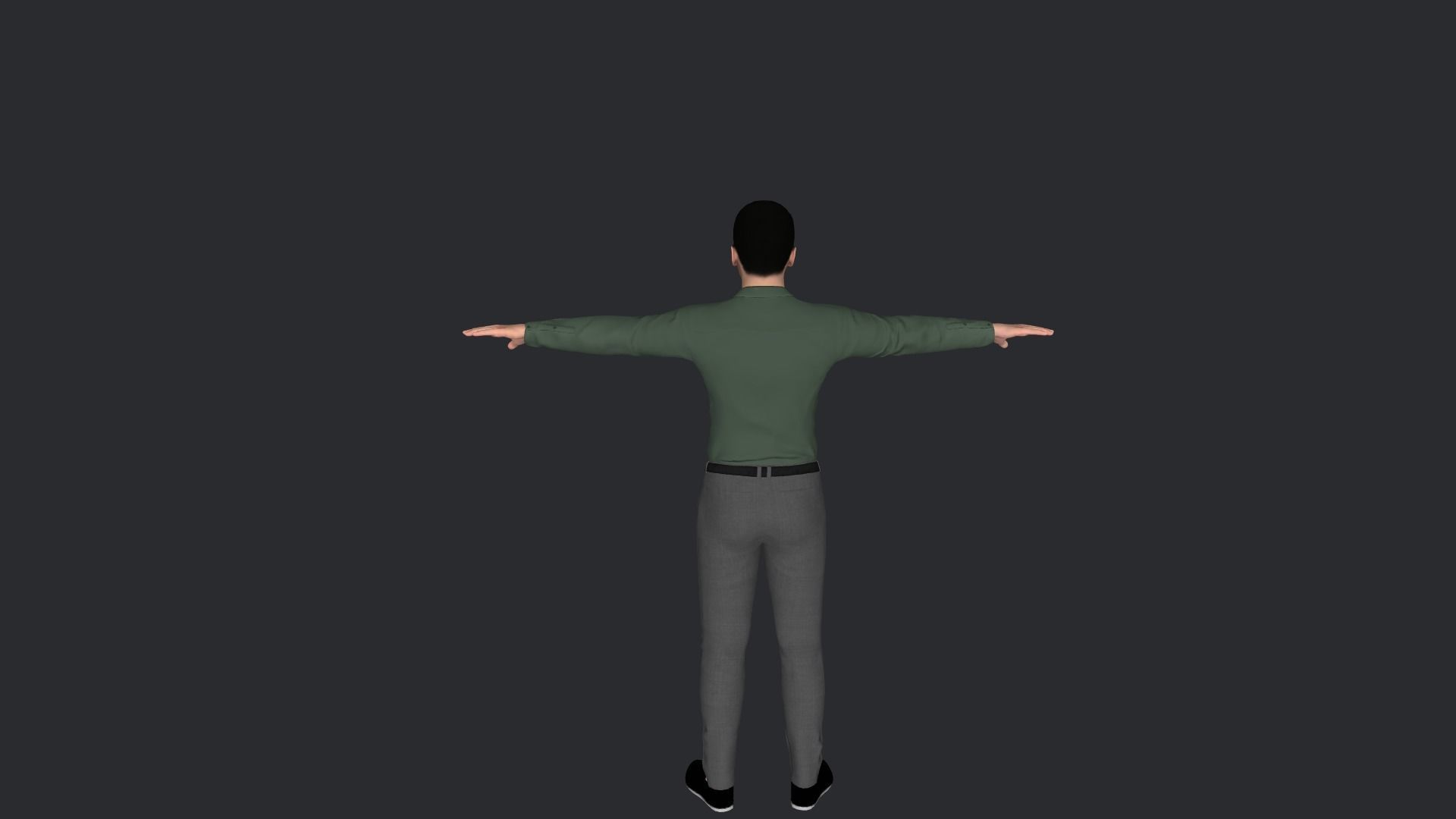 Luka Doncic Hyper Realistic Full Body Rigged Character 3D model_4