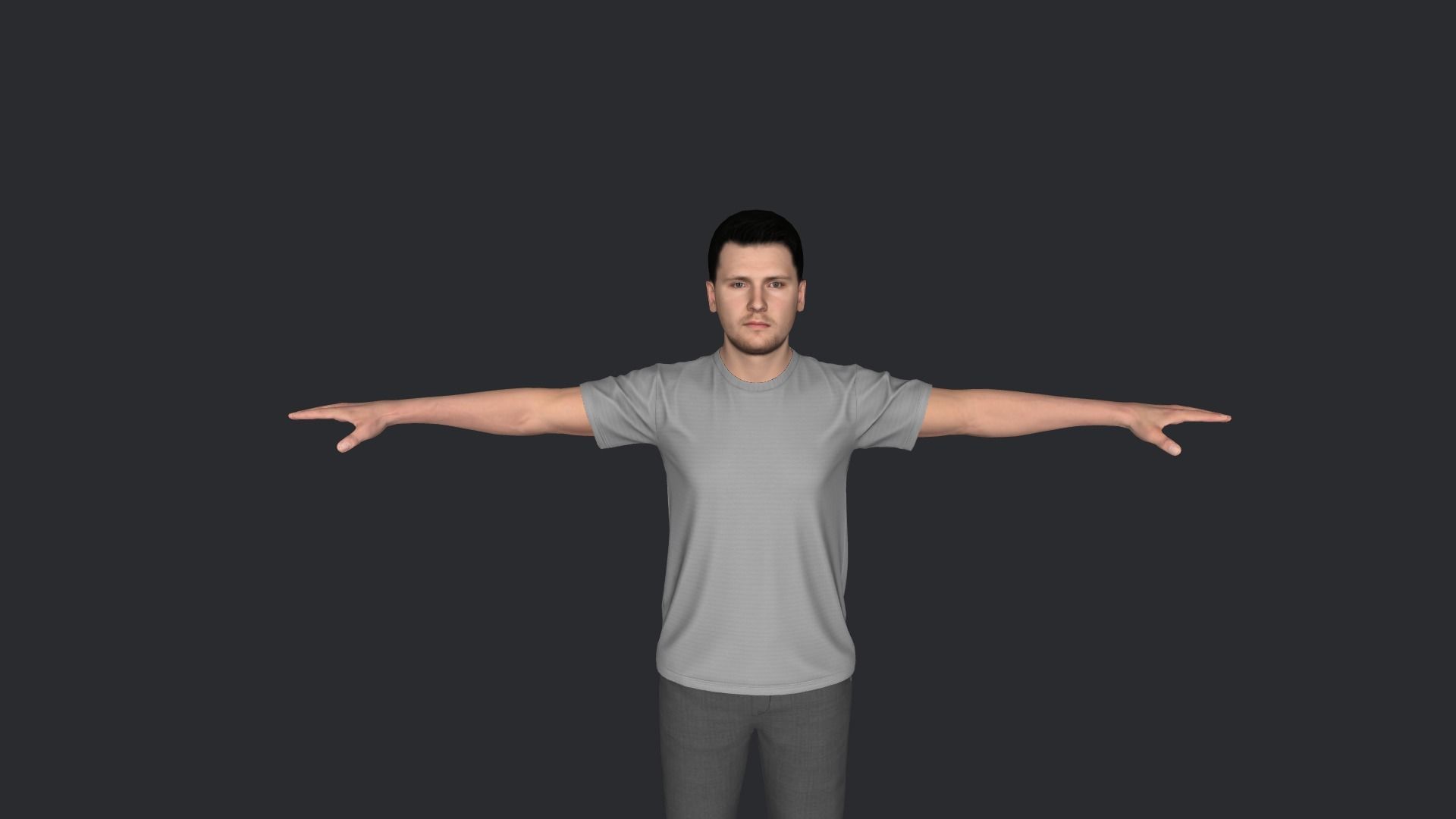 Luka Doncic Hyper Realistic Full Body Rigged Character 3D model_11