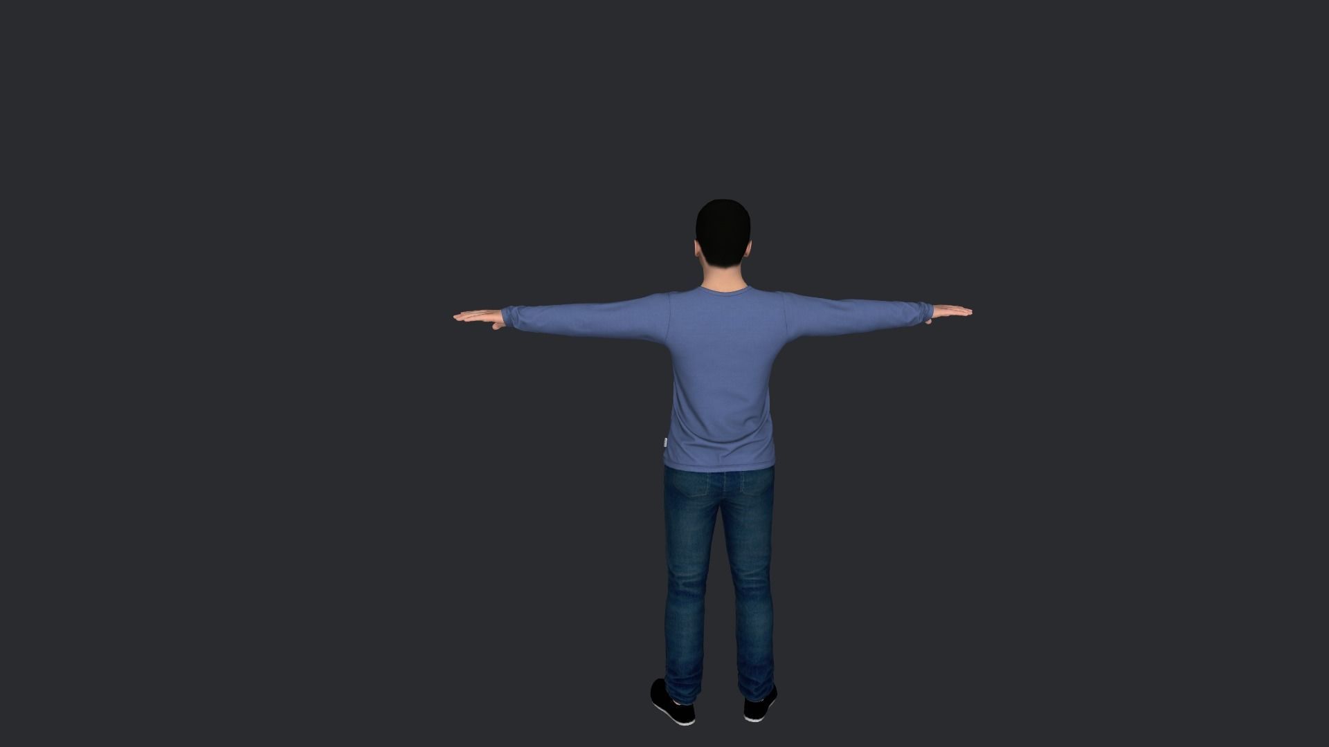 Luka Doncic Hyper Realistic Full Body Rigged Character 3D model_20