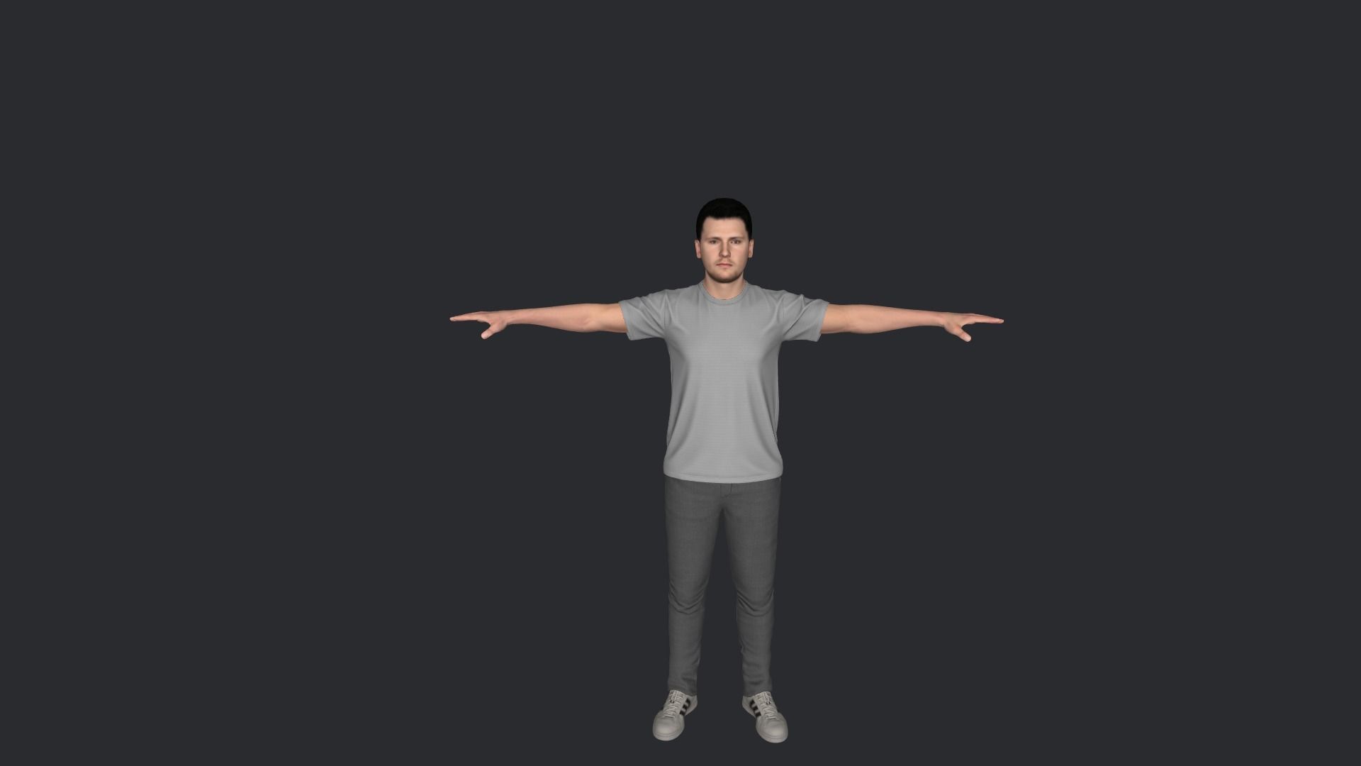Luka Doncic Hyper Realistic Full Body Rigged Character 3D model_13