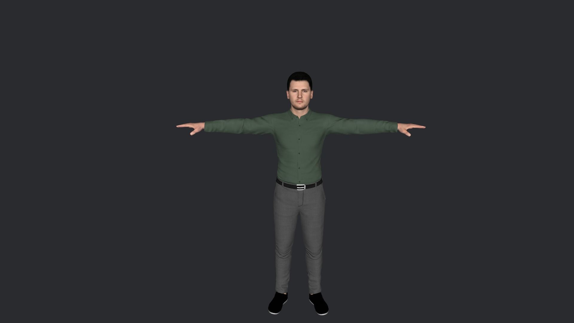 Luka Doncic Hyper Realistic Full Body Rigged Character 3D model_2