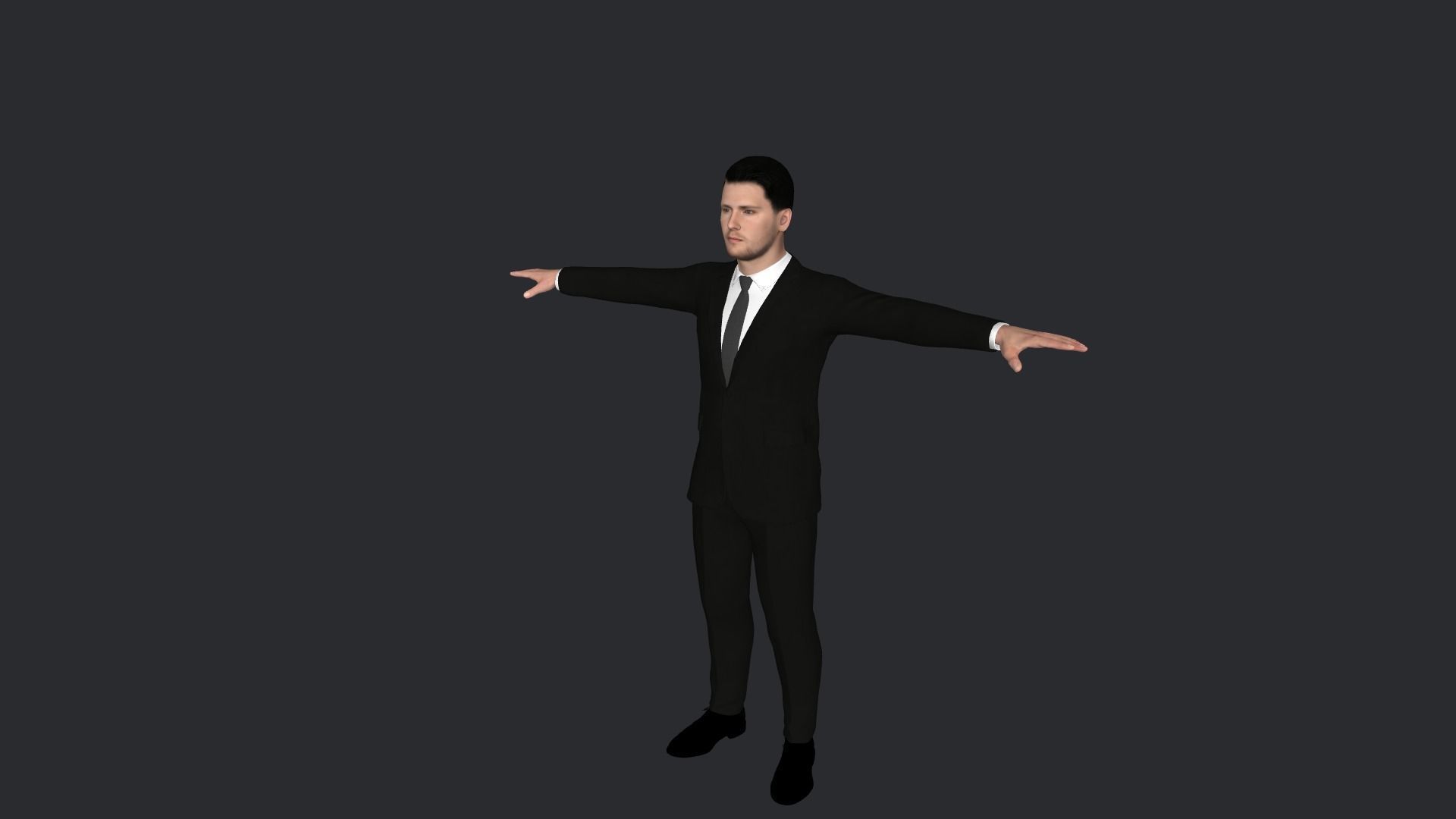 Luka Doncic Hyper Realistic Full Body Rigged Character 3D model_22