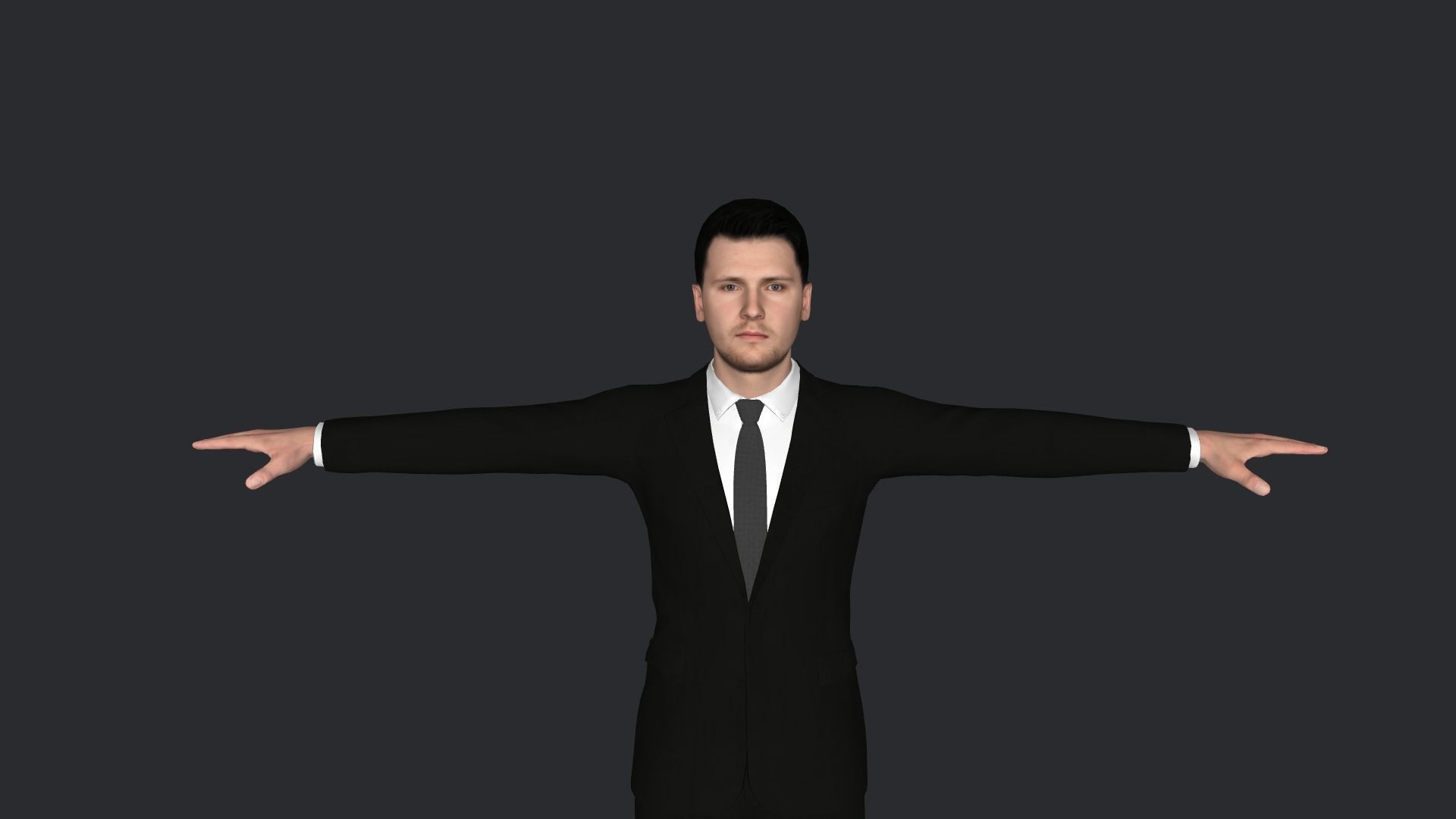 Luka Doncic Hyper Realistic Full Body Rigged Character 3D model_1