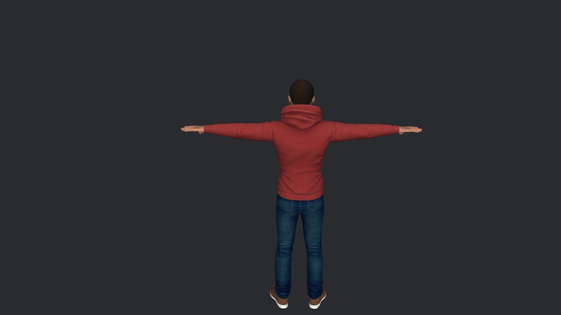 mahamed Hussain roble Hyper Realistic Full Body Rigged Character 3D model_15