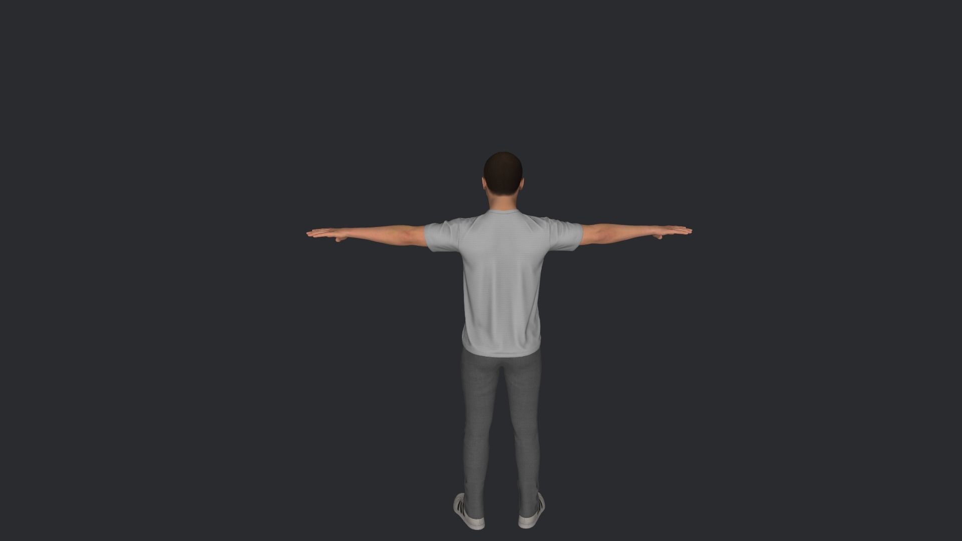 mahamed Hussain roble Hyper Realistic Full Body Rigged Character 3D model_26