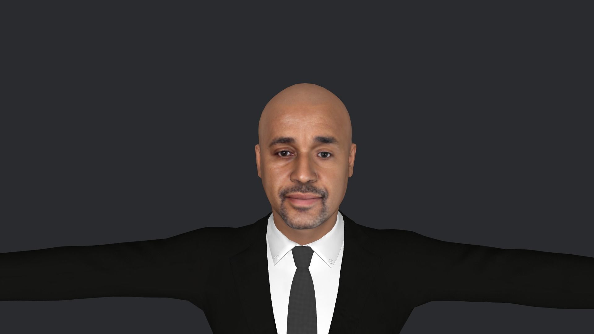 mahamed Hussain roble Hyper Realistic Full Body Rigged Character 3D model_27