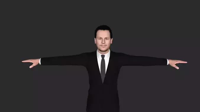 Mark Wahlberg Hyper Realistic Full Body Rigged Character