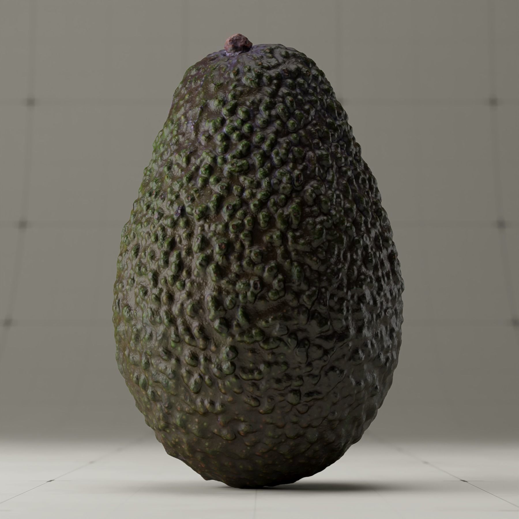 Detailed Avocado 3D Model 3D model_18
