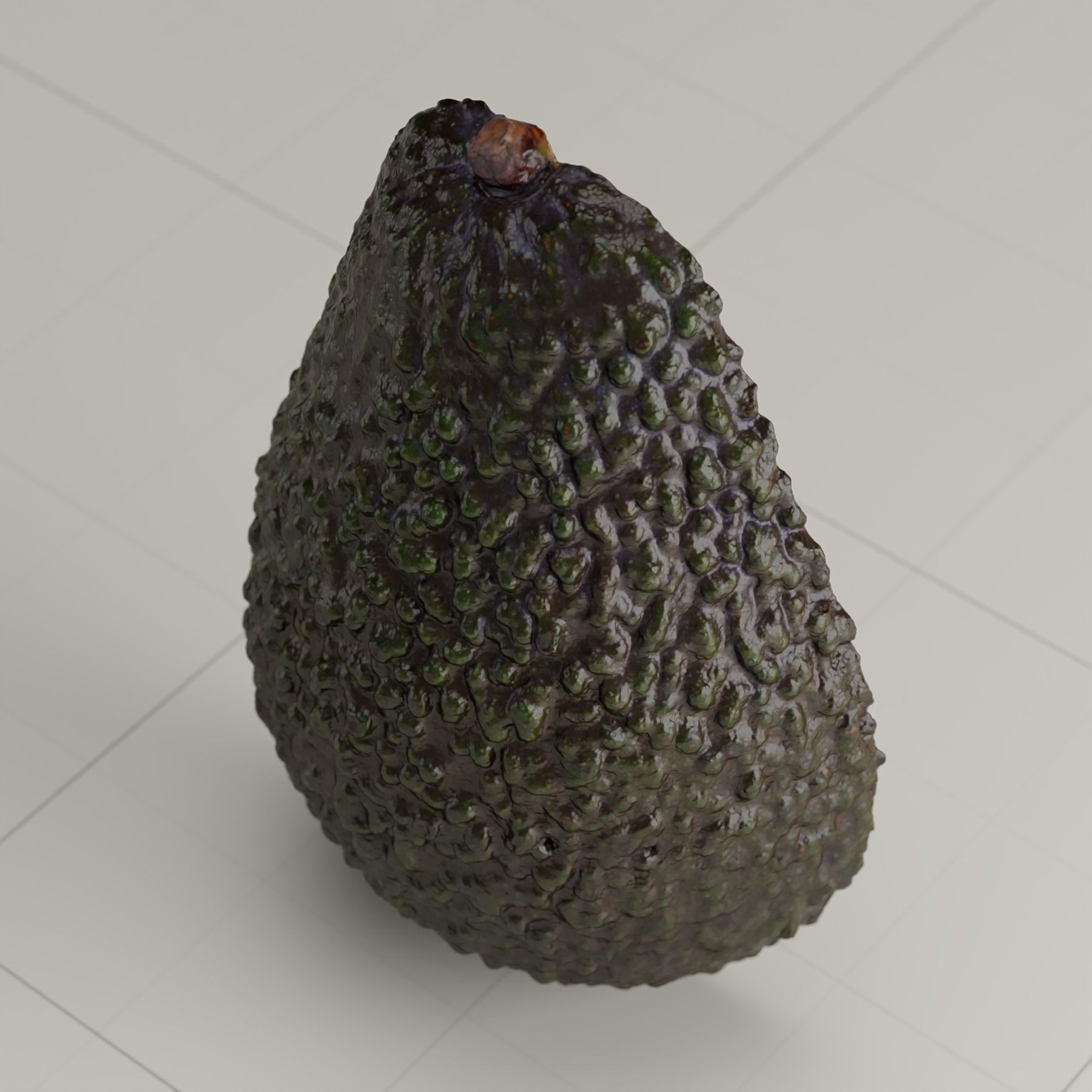 Detailed Avocado 3D Model 3D model_20