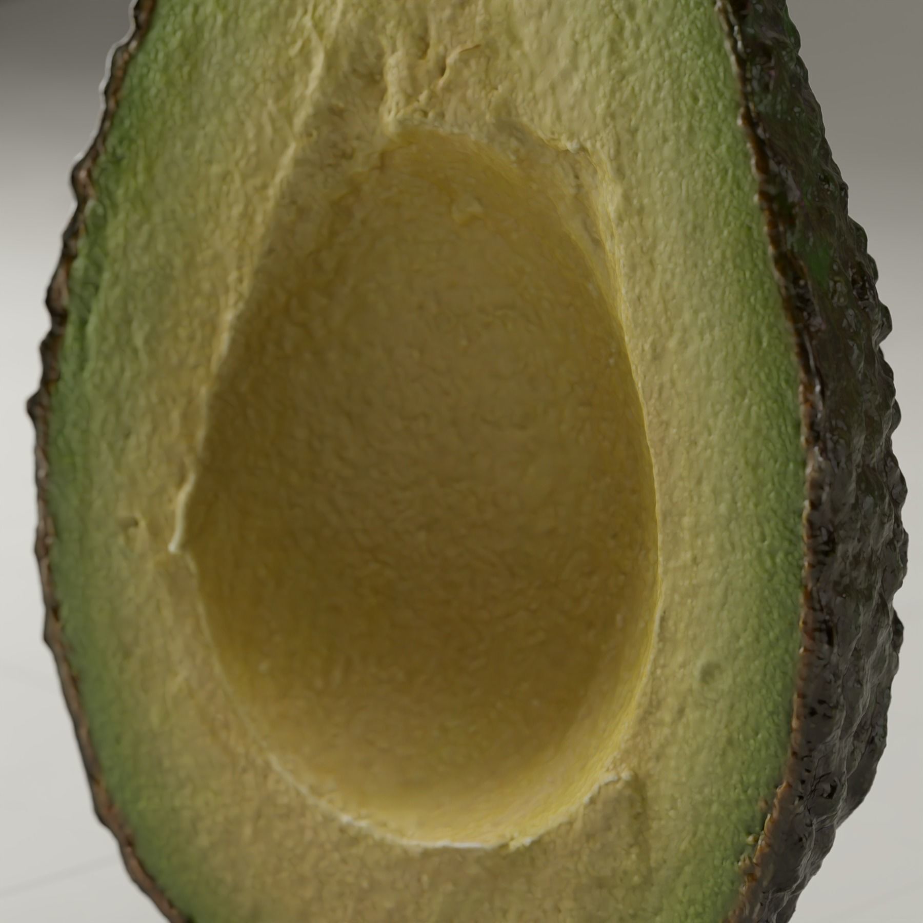 Detailed Avocado 3D Model 3D model_16