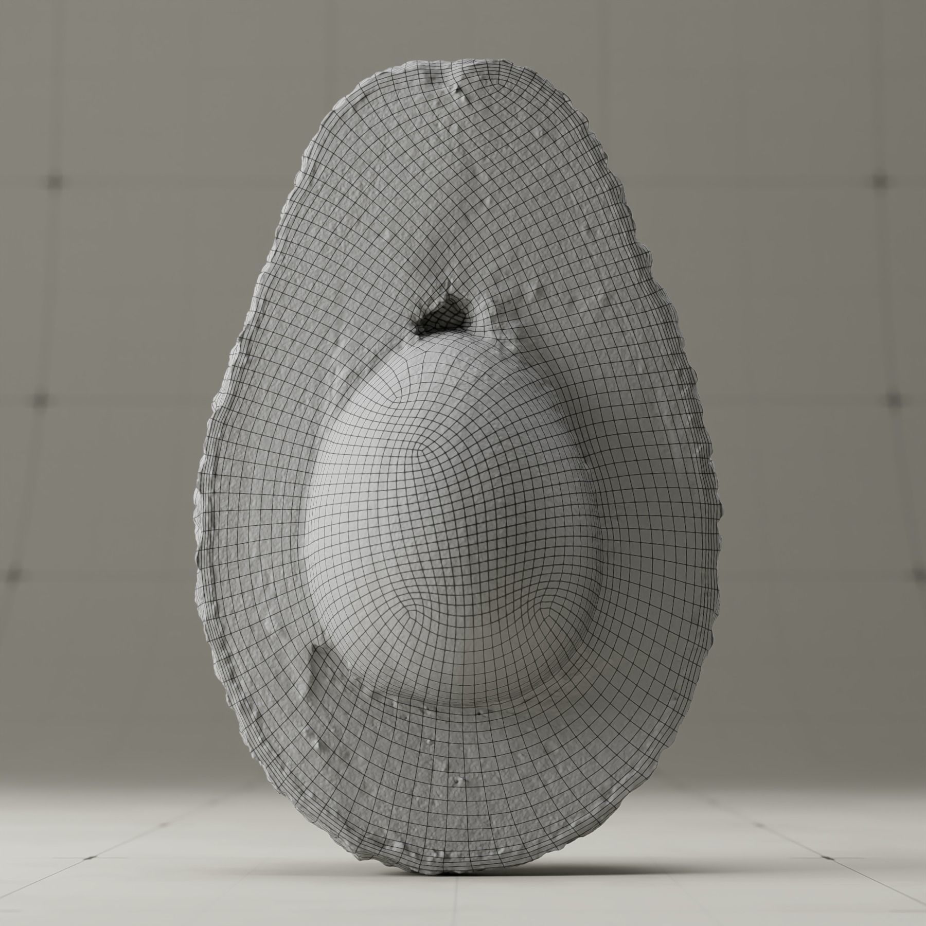 Detailed Avocado 3D Model 3D model_10