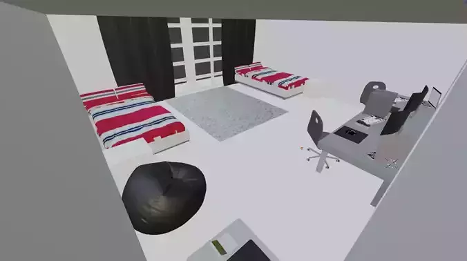 Basic Room for gaming and productivity   II NO SHADER II