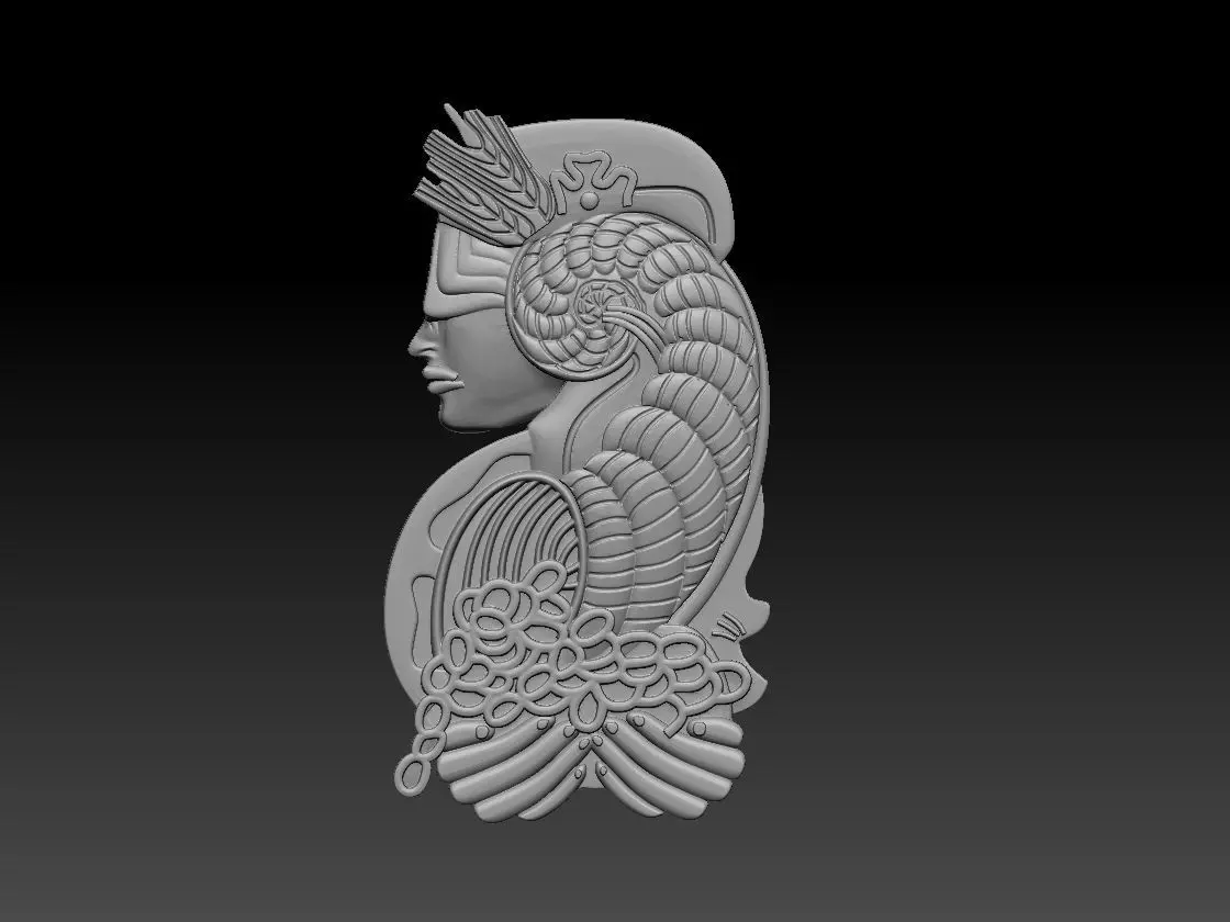suisse-lady-fortuna-3d-mode 3D print model_0