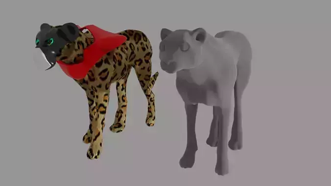 cheetah Free 3D model