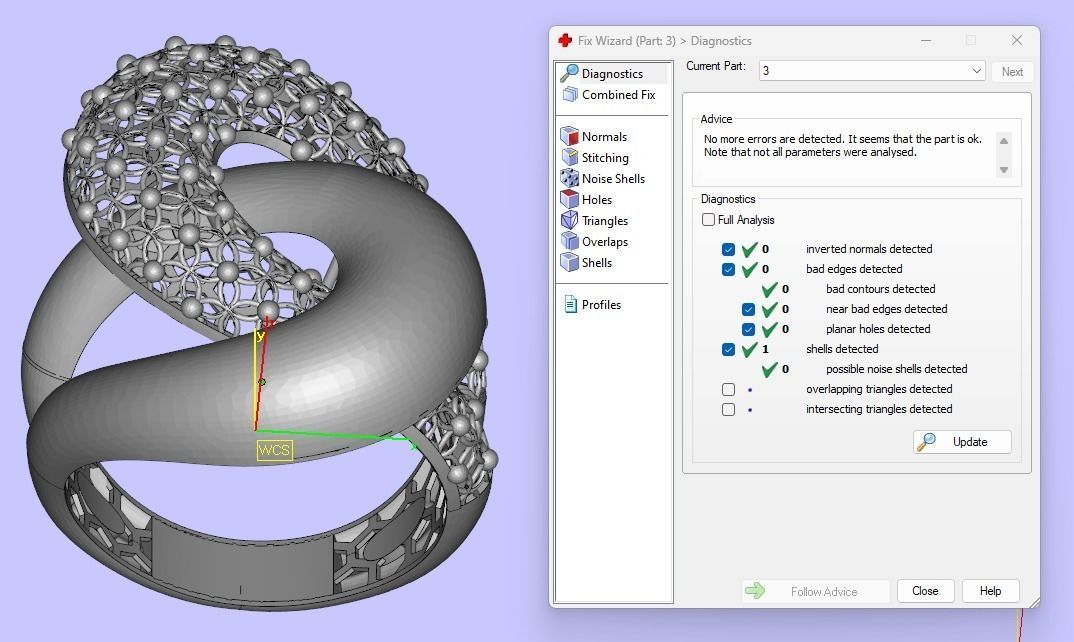 Women diamond ring 3dm stl render 3D Model Collection 3D print model_5