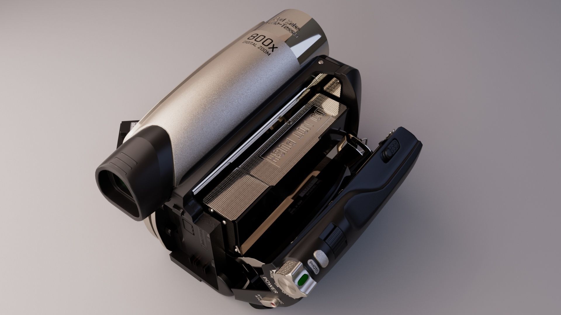 Sony Handycam Camera 3D model_16