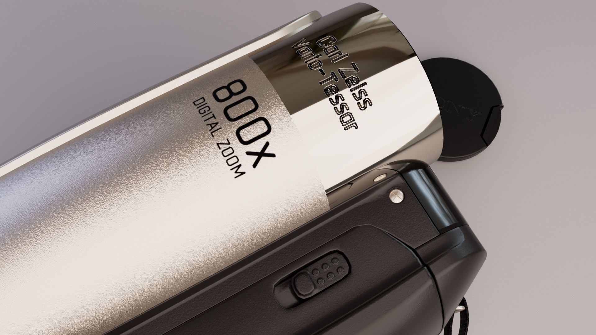 Sony Handycam Camera 3D model_4