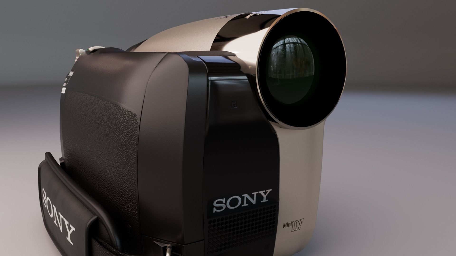 Sony Handycam Camera 3D model_7