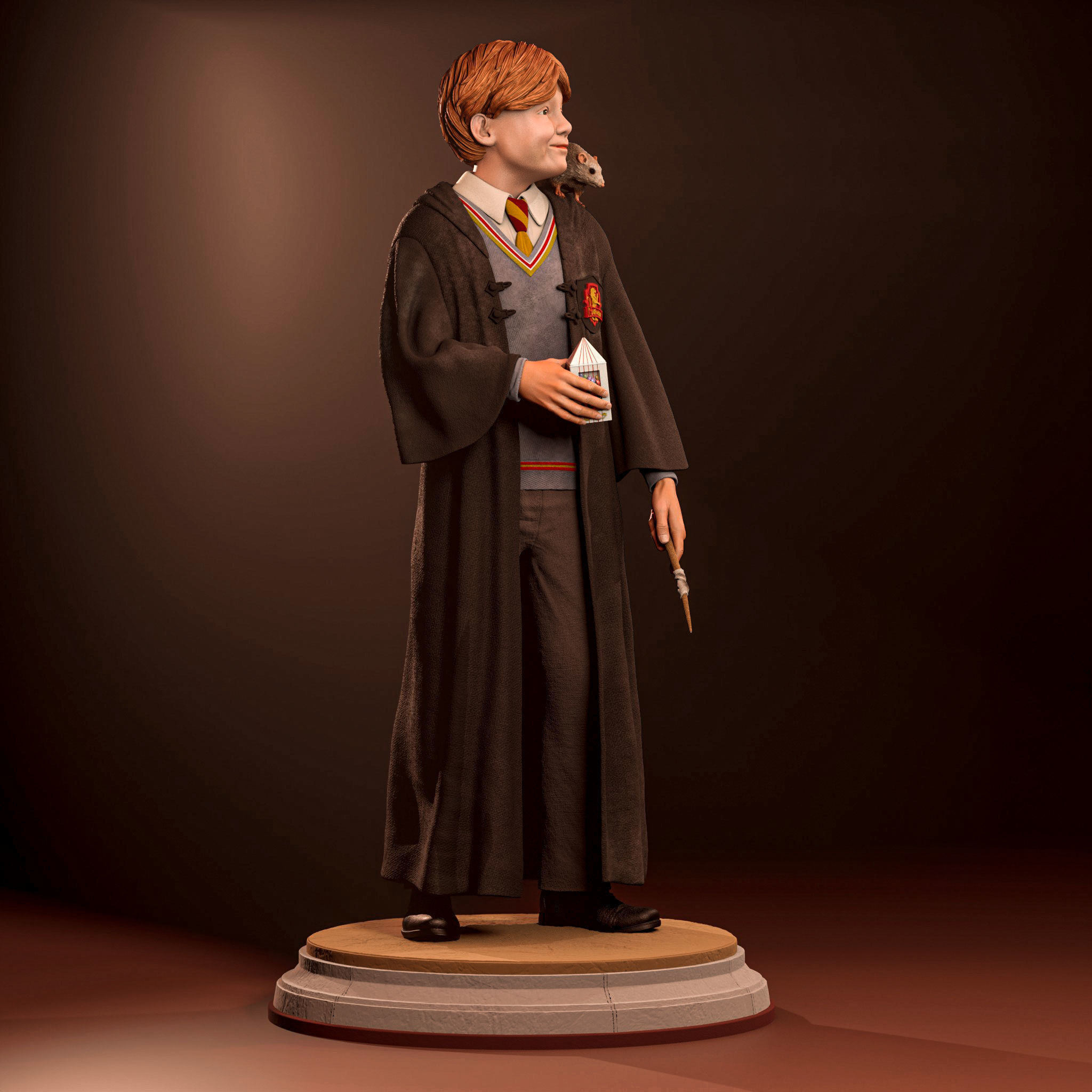 Ron Weasley 3D print model_6
