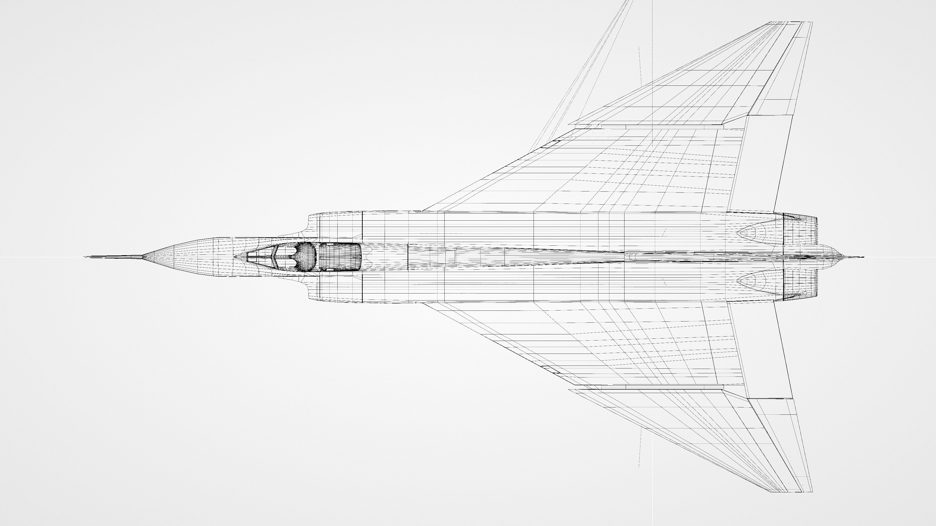 CF-105 Avro Arrow 3D model_13