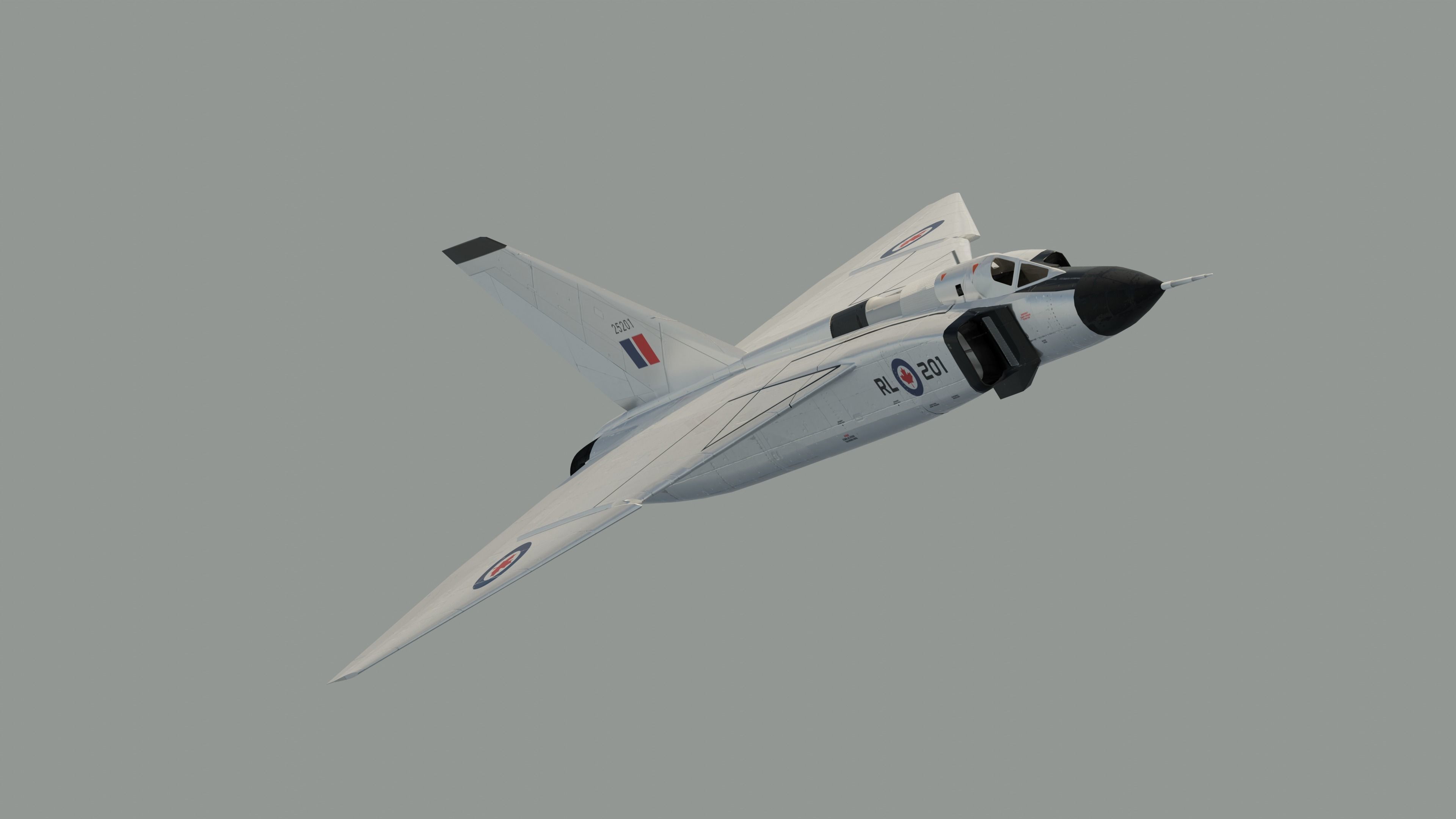CF-105 Avro Arrow 3D model_14