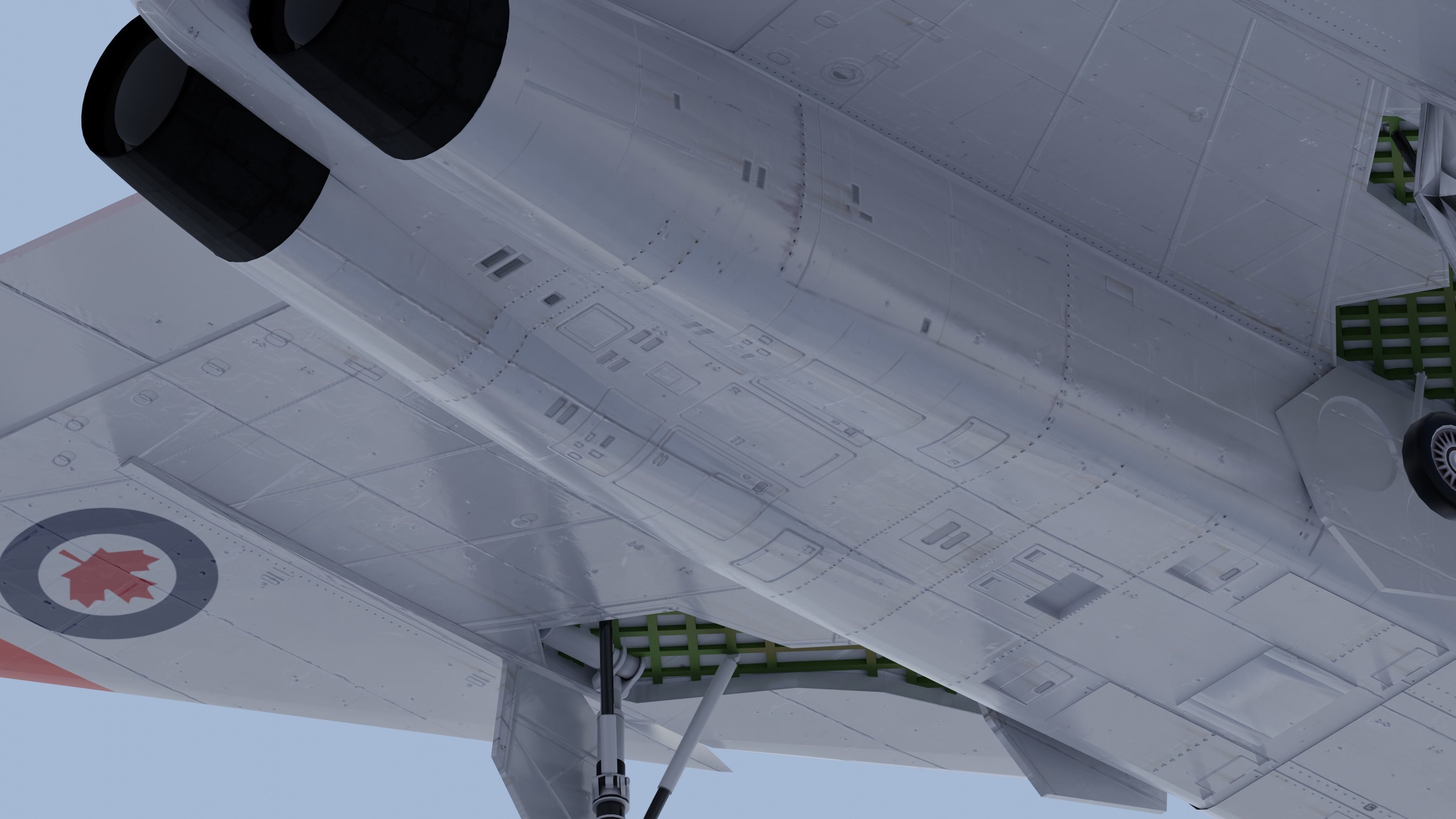 CF-105 Avro Arrow 3D model_17