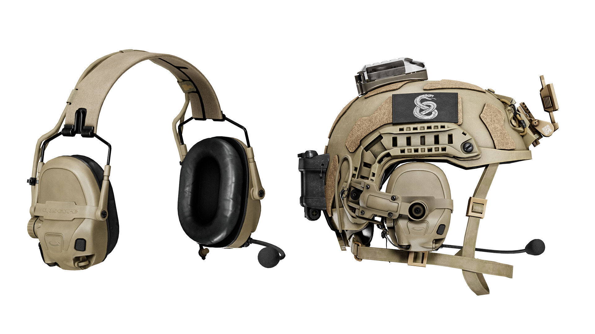 3D model OPSCORE AMP HEADSET VR / AR / low-poly | CGTrader