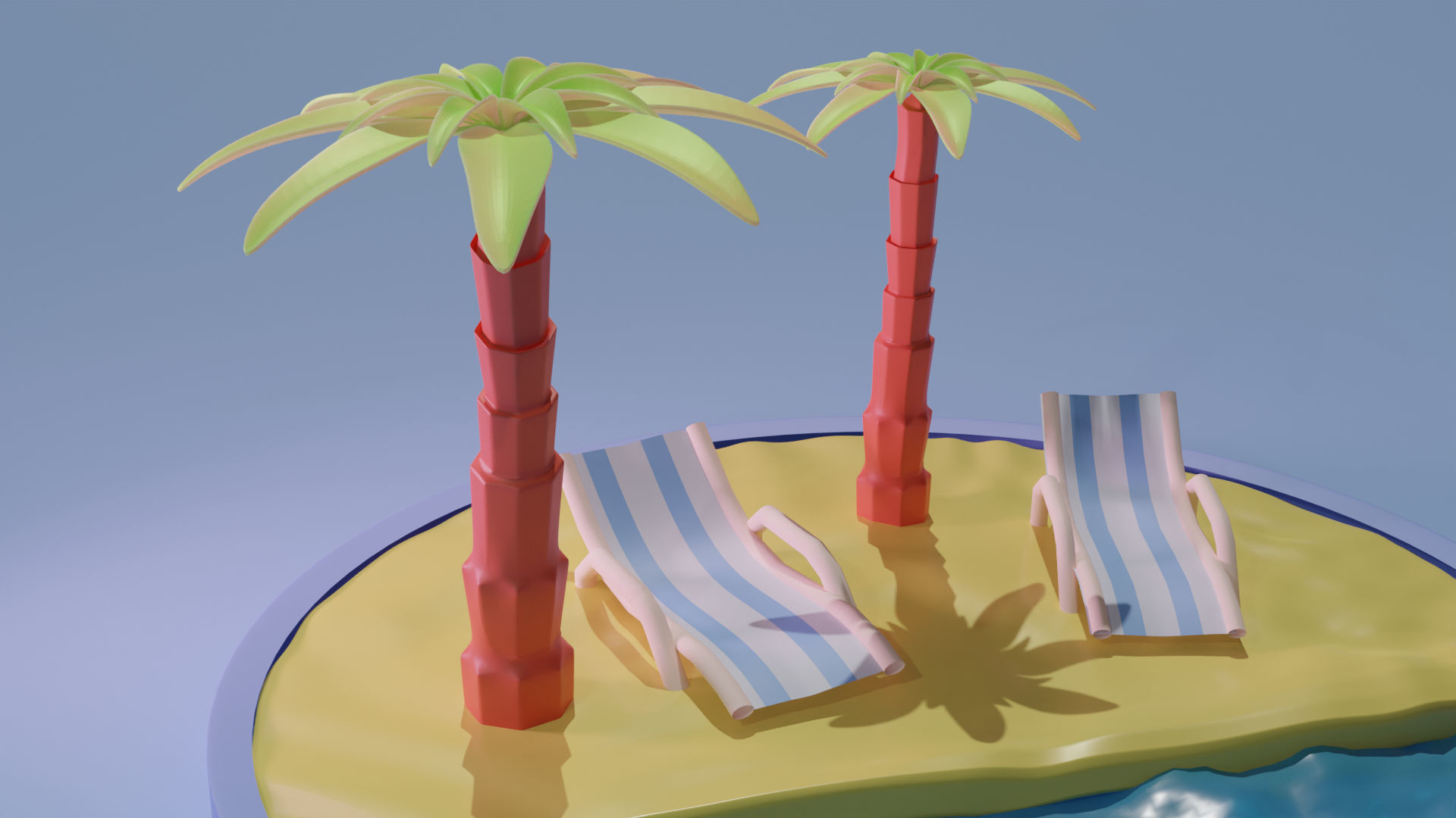 Mini-Island 3D model_4