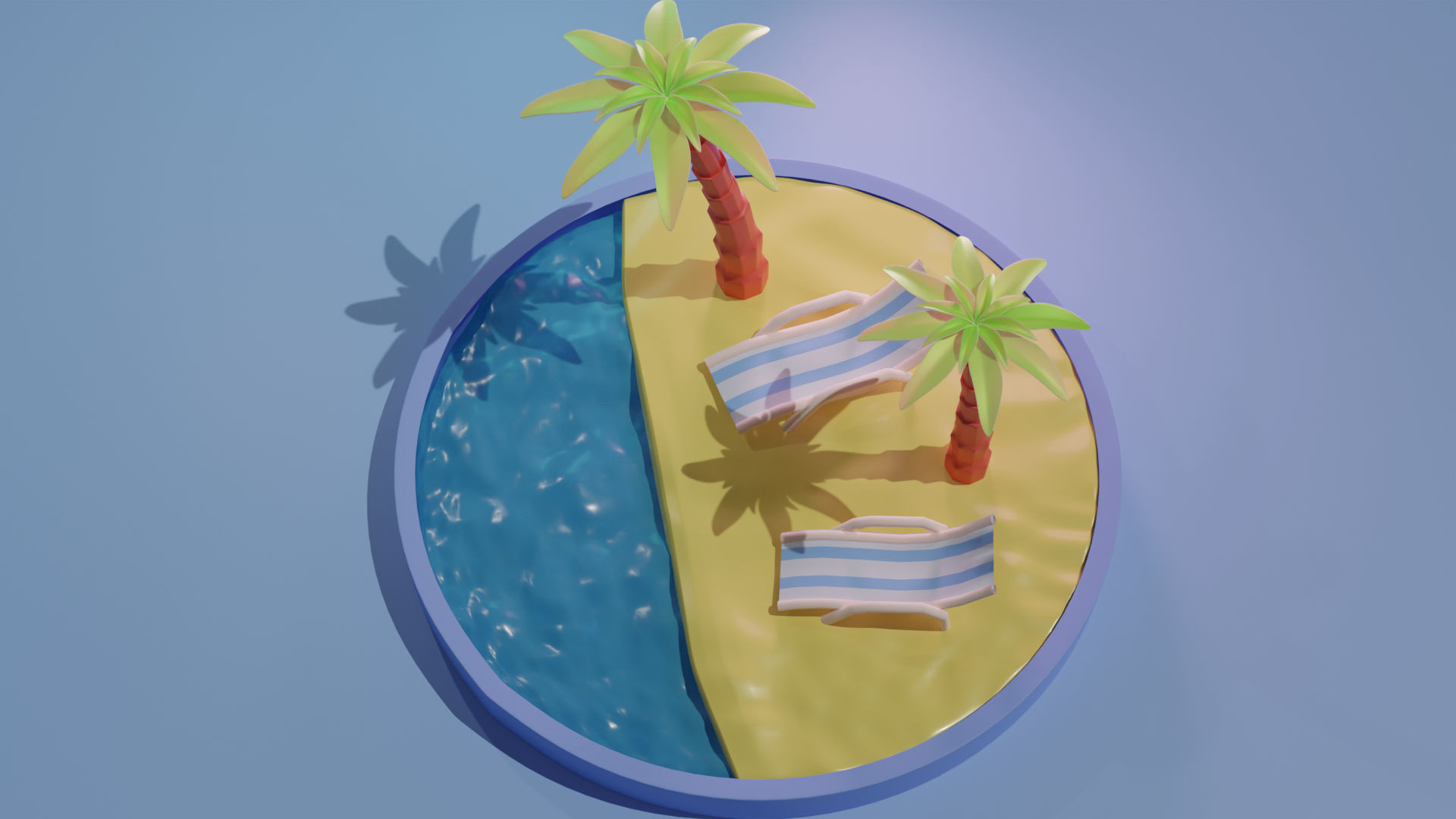 Mini-Island 3D model_5