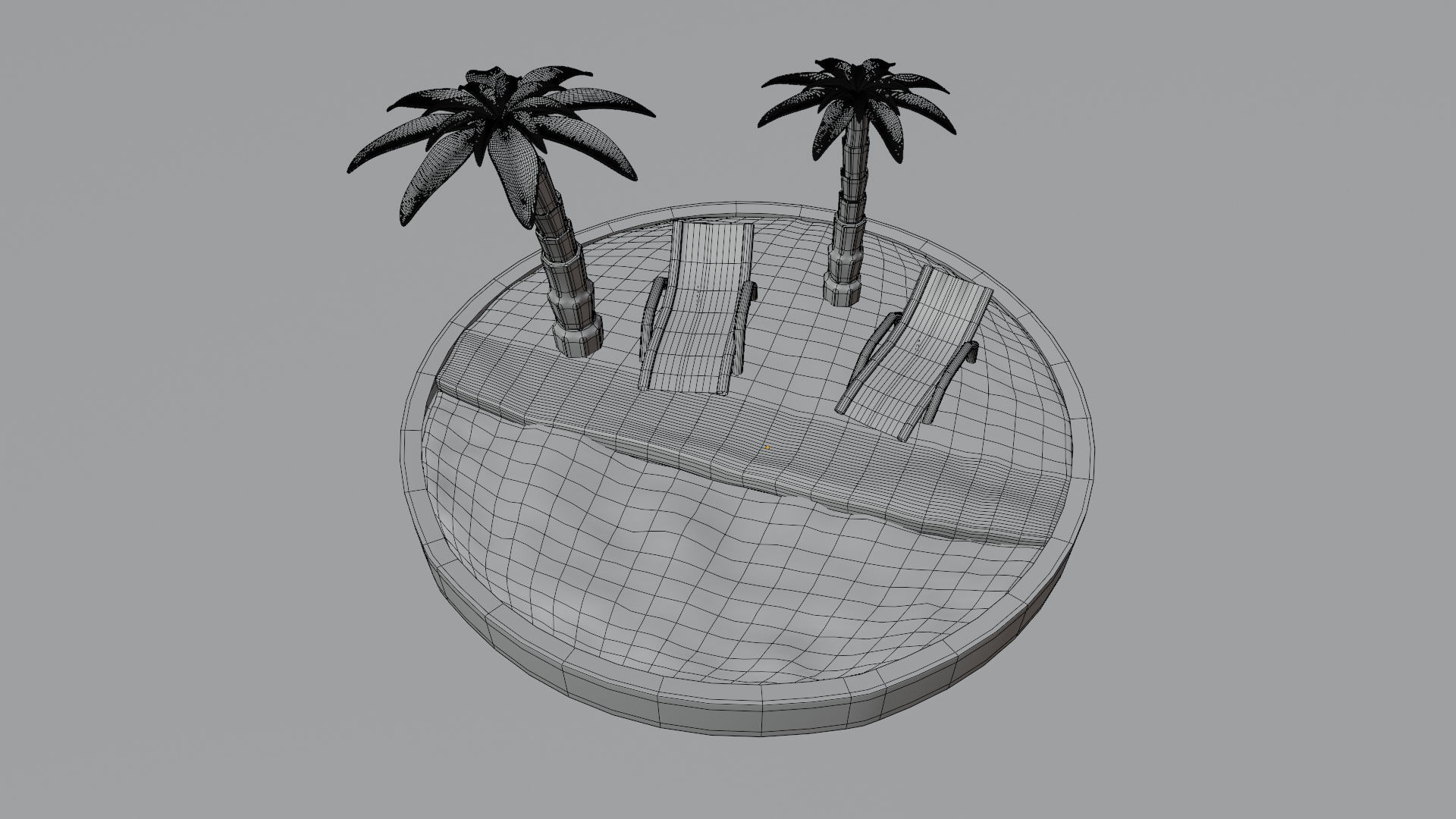 Mini-Island 3D model_8