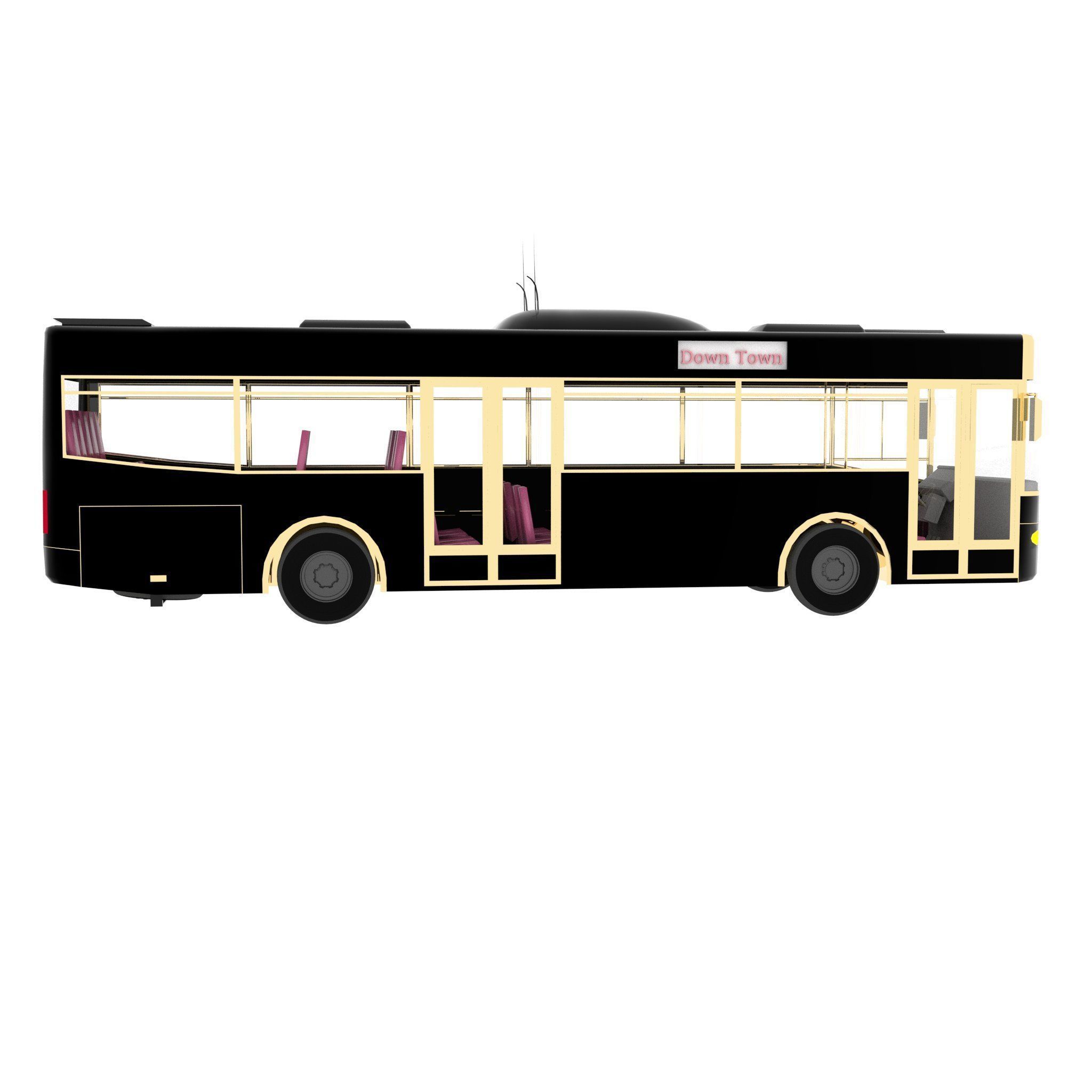 City Bus 3D model_7