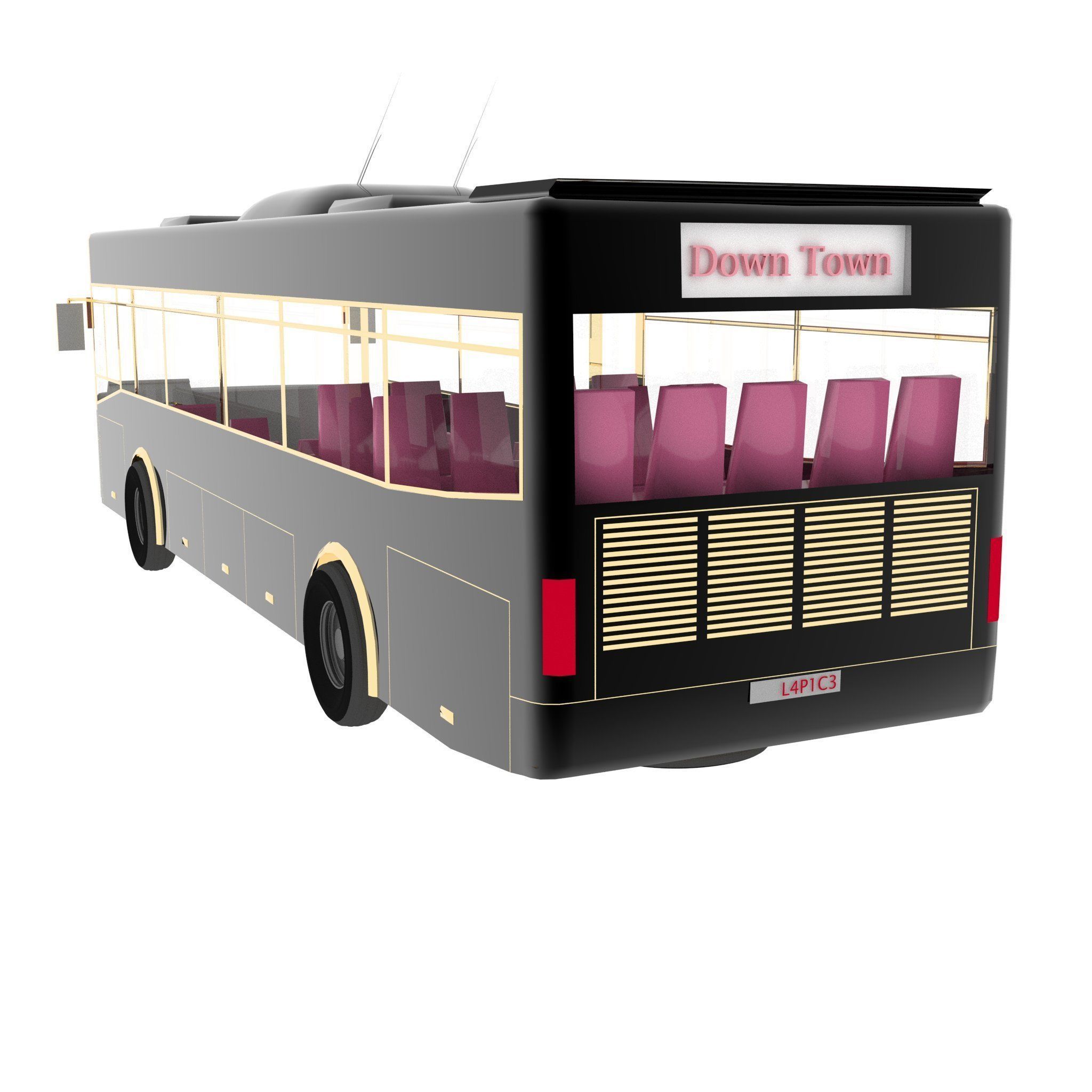 City Bus 3D model_5