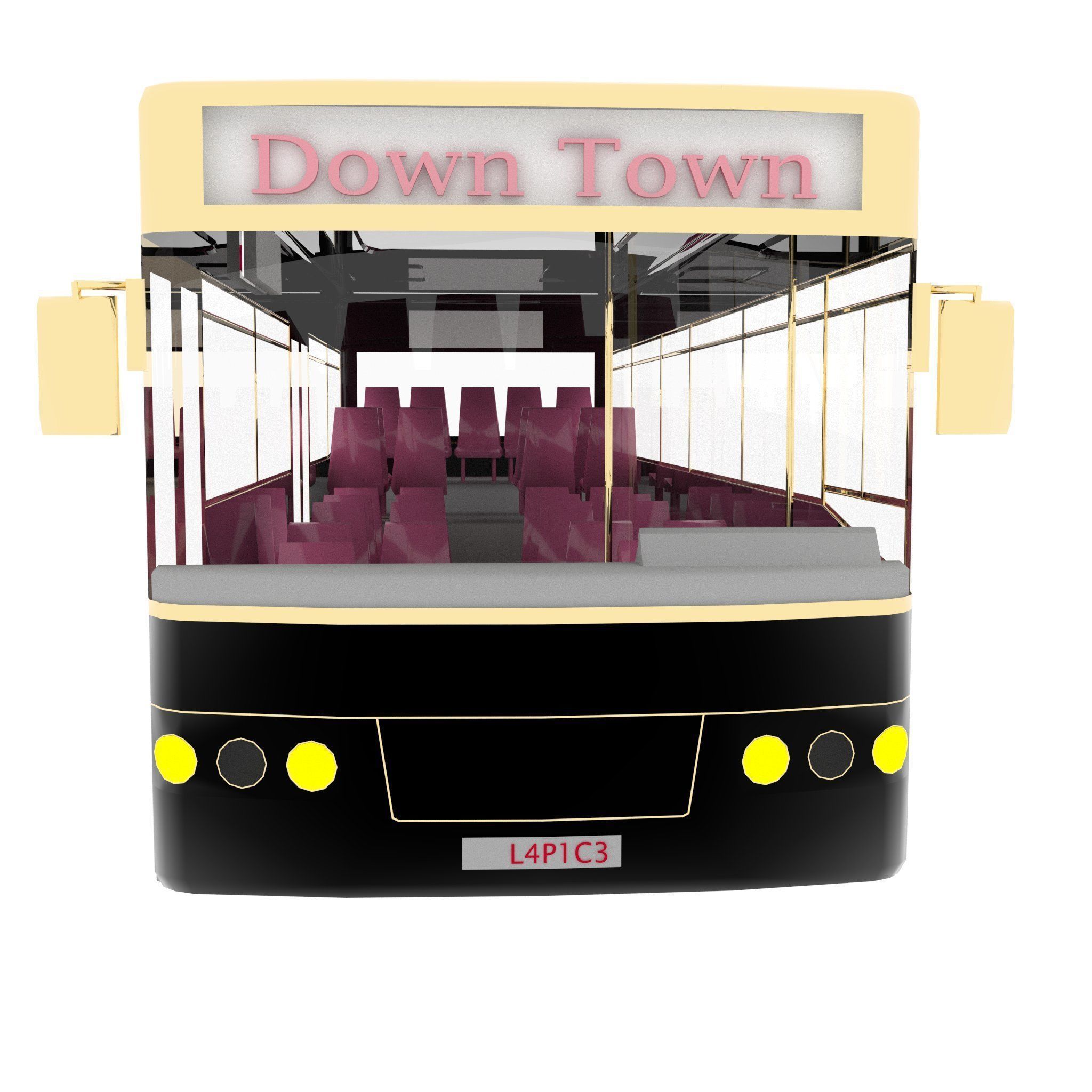 City Bus 3D model_3