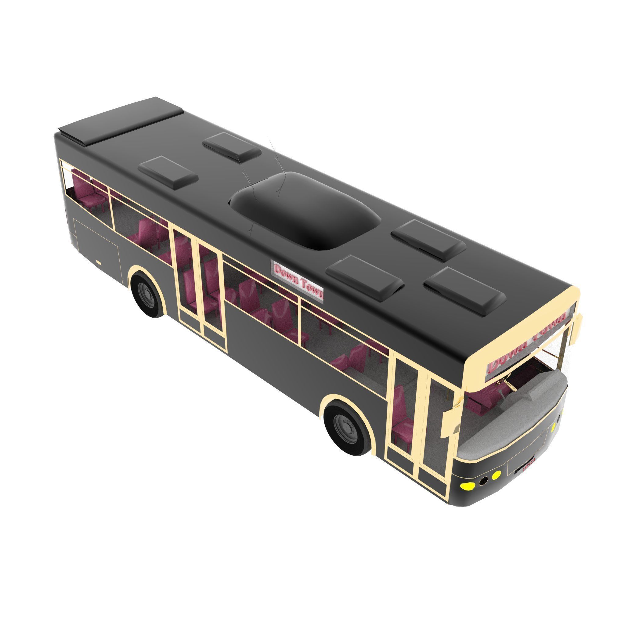 City Bus 3D model_8