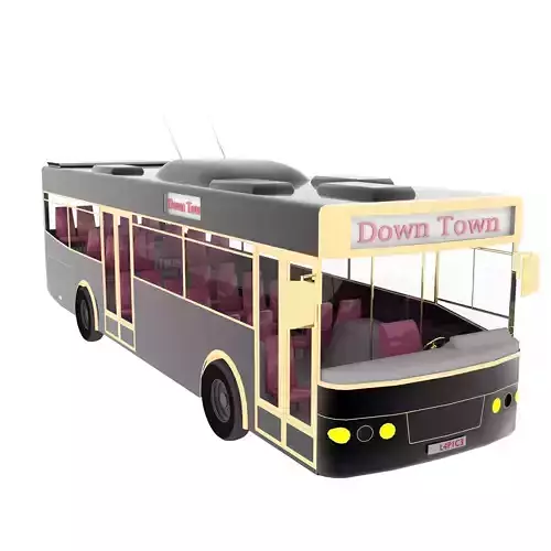 City Bus 3D model