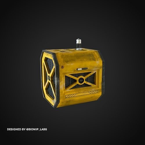 Fallen Order Stim Crate 3D model 3D printable CGTrader