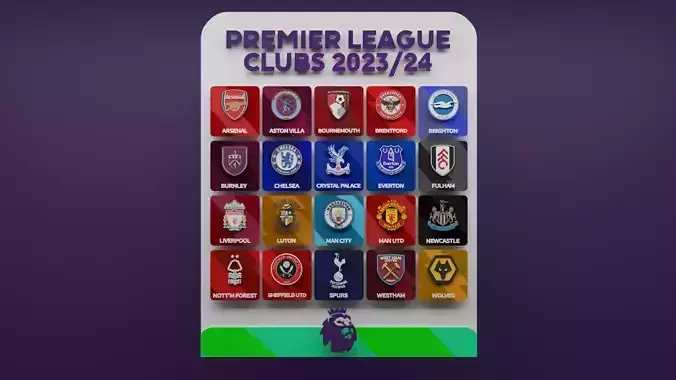 Premier League - 2023-24  Teams logo