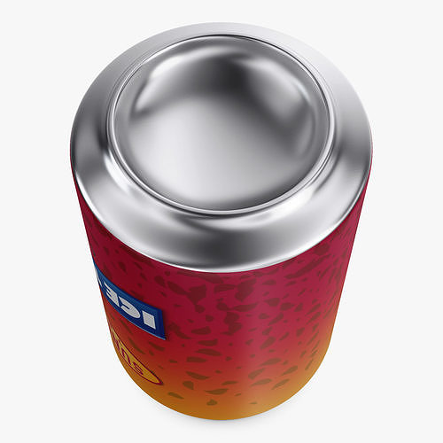Ice Tea Classic Can 330ml Simple M 1 3D model 4