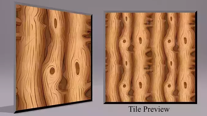 Cartoon Wood Textures Pack 16 - 10x PNG 