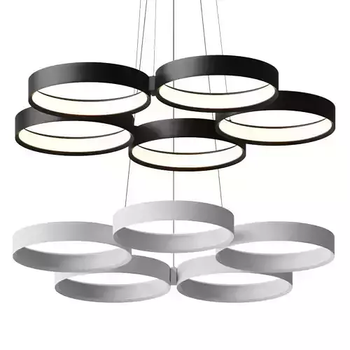 Dals Cassio 5 Ring LED Pendant Light Lamp