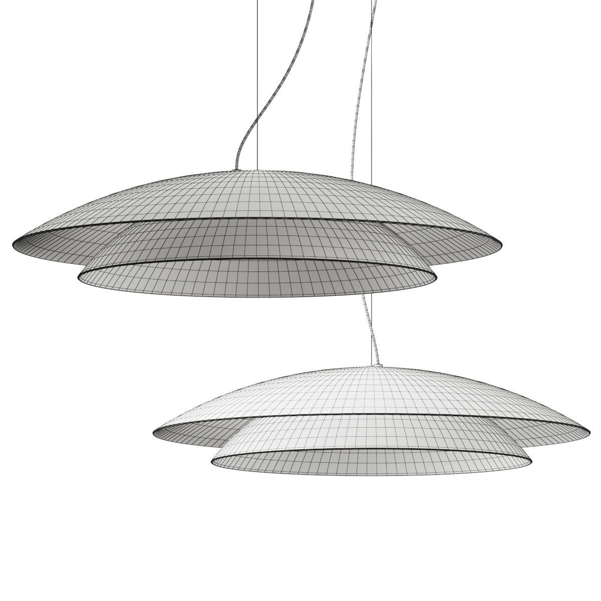 LedsC4 Noway Pendant Light Lamp 3D model_1