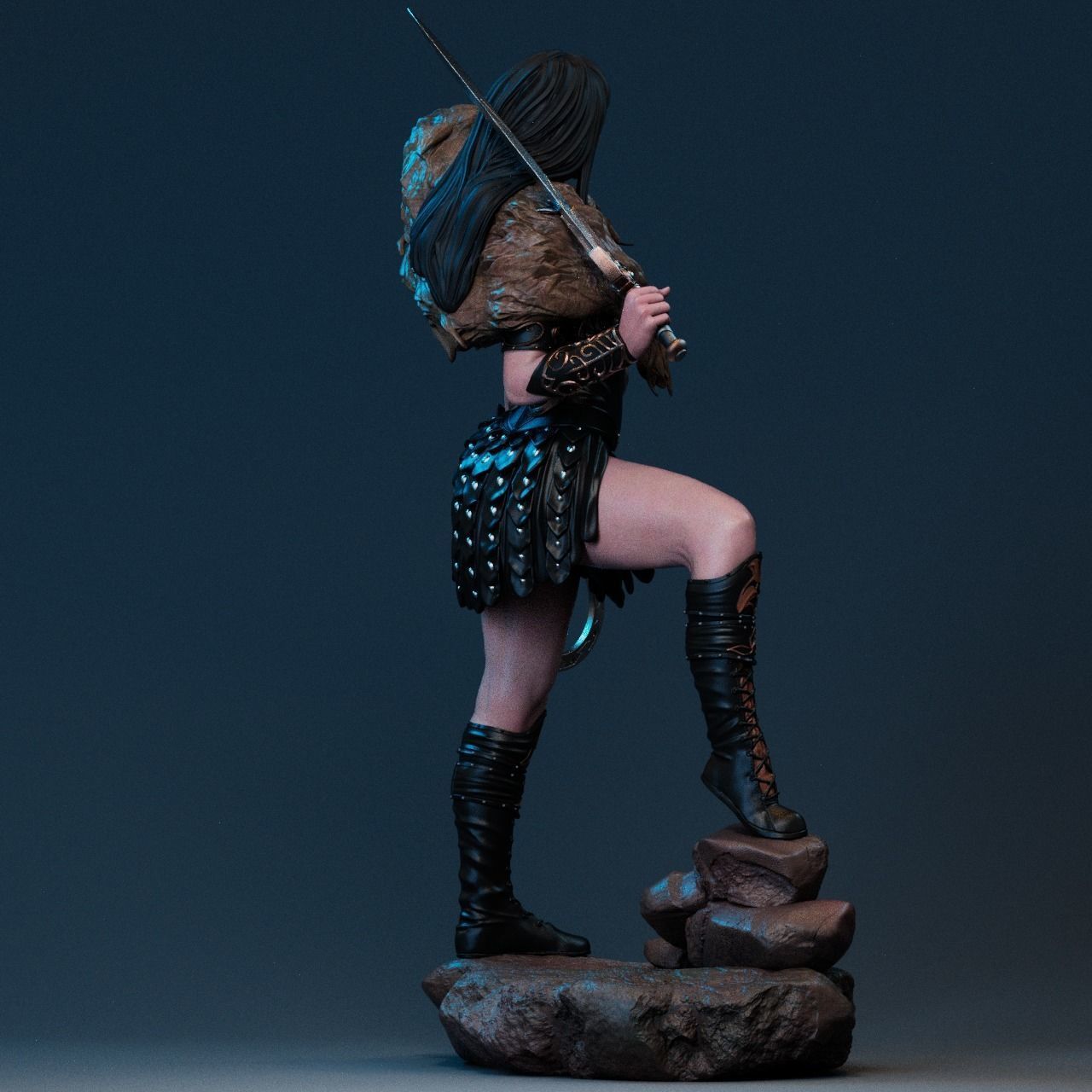 Xena 3D Print 3D print model_6