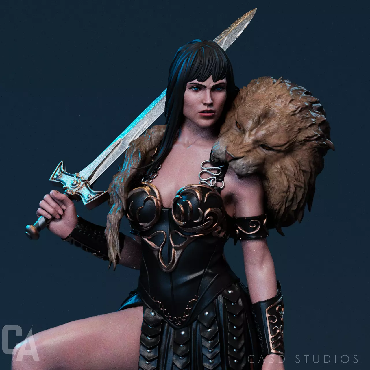 Xena 3D Print 3D print model_0