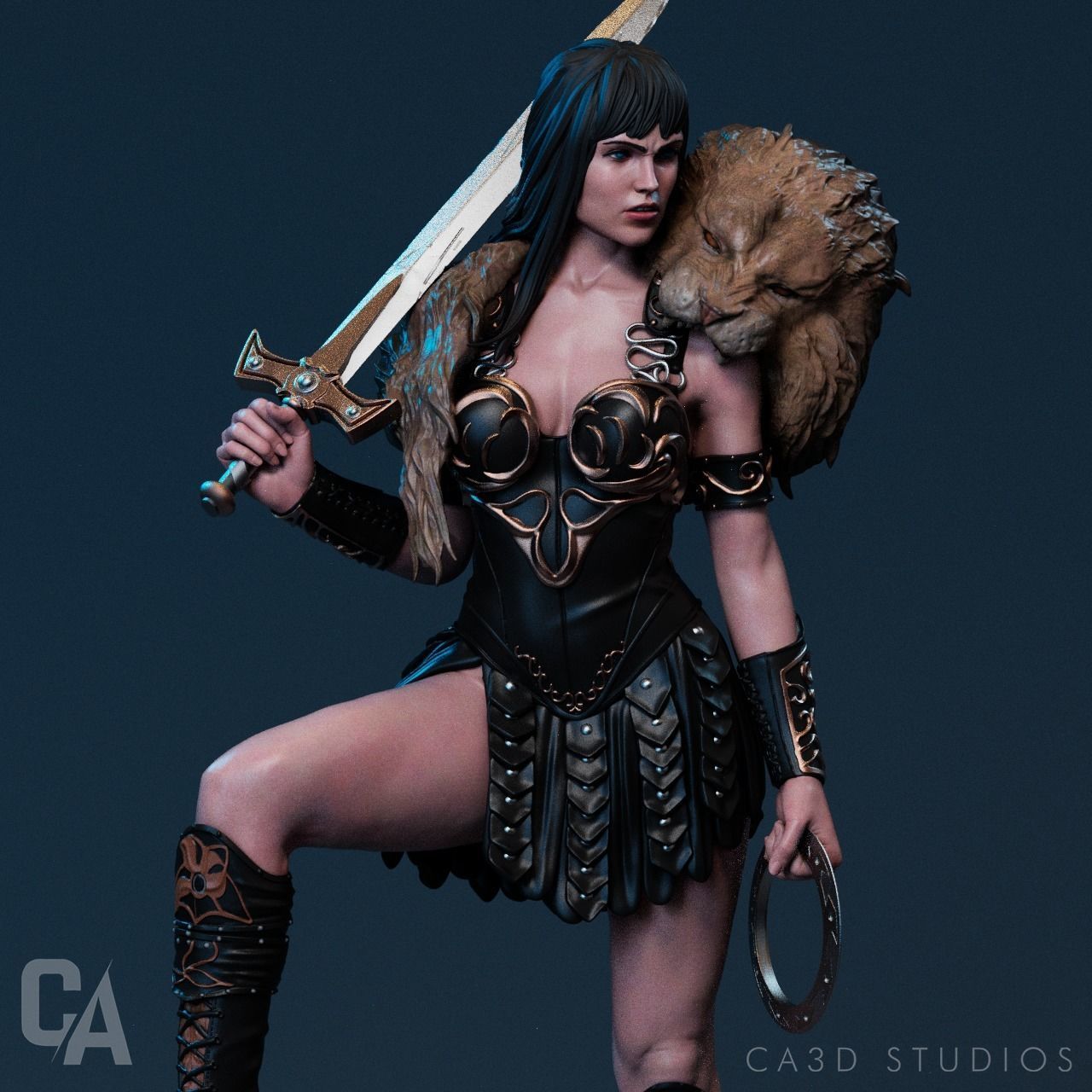 Xena 3D Print 3D print model_1