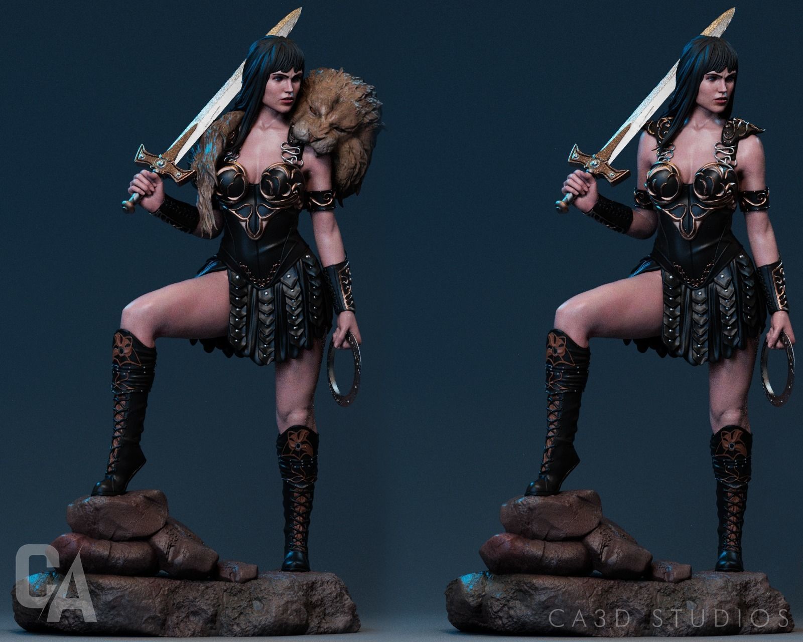 Xena 3D Print 3D print model_2