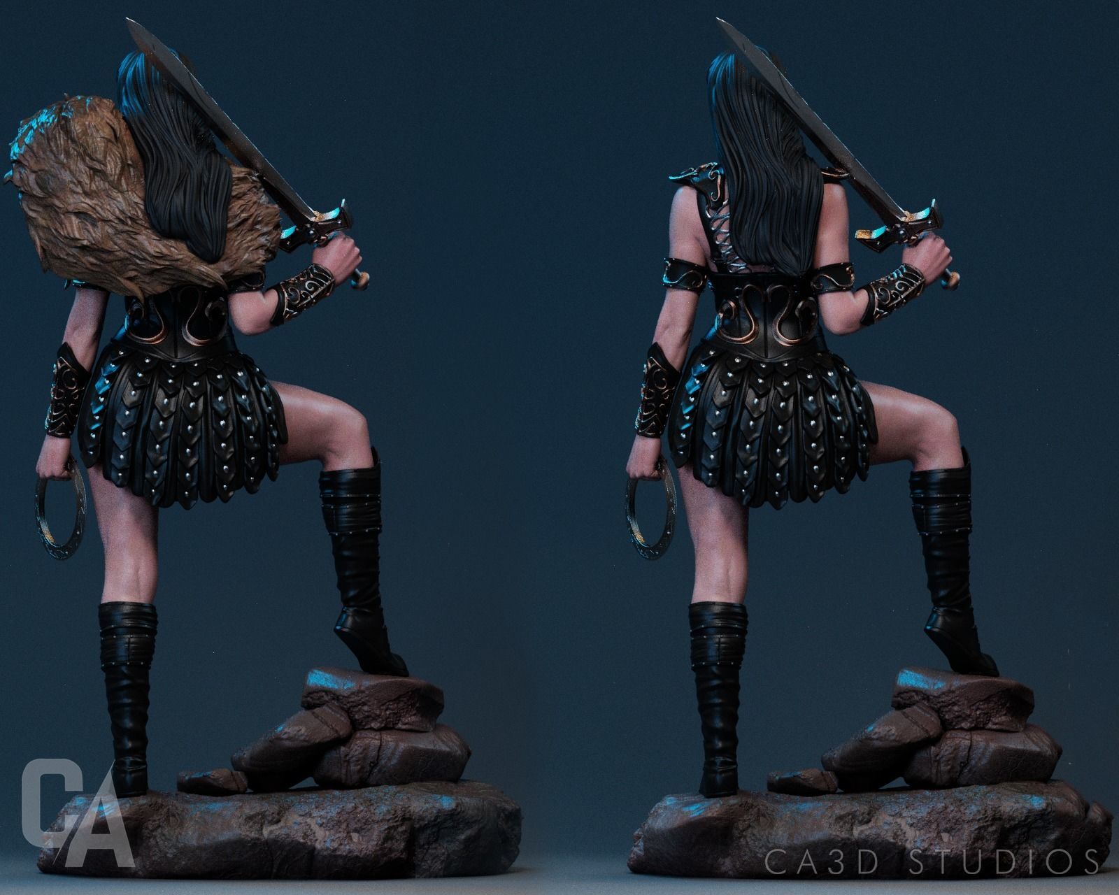 Xena 3D Print 3D print model_5