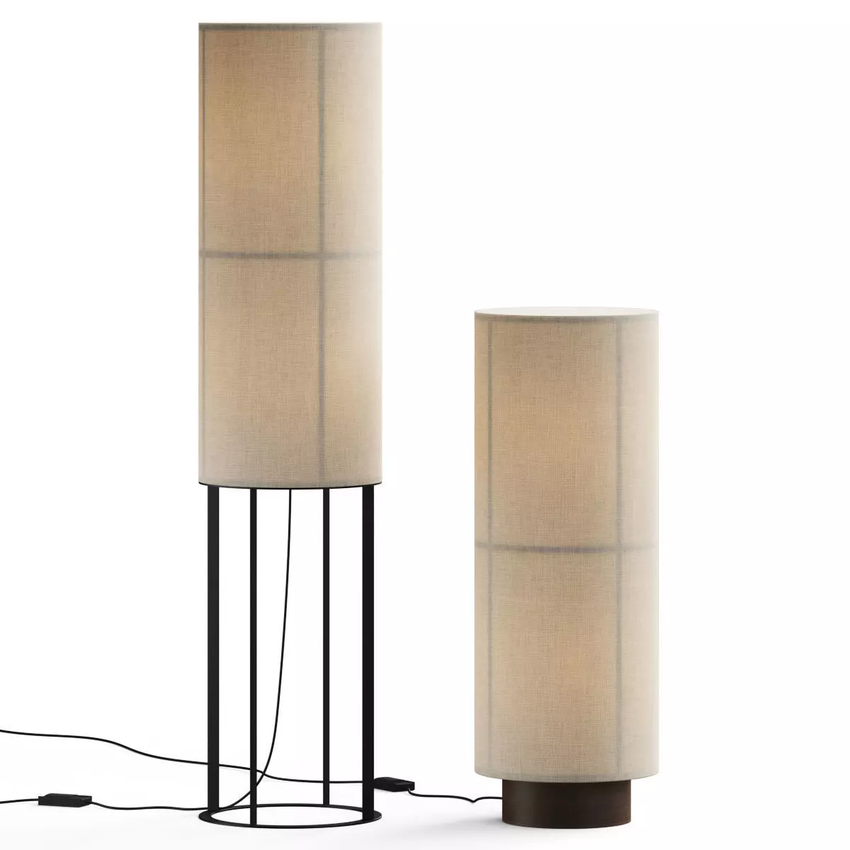 Audo Copenhagen Hashira Floor Lamp 3D model_0