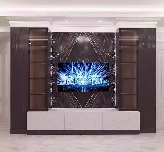 TV wall set